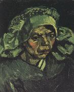 Vincent Van Gogh, Head of a Peasant Woman with White Cap (nn04)